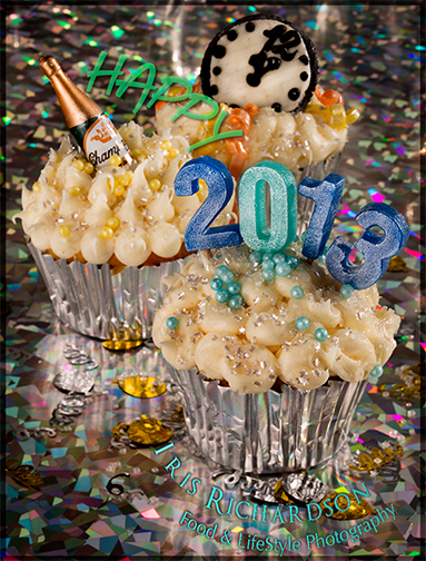 New Years Eve Cup Cakes